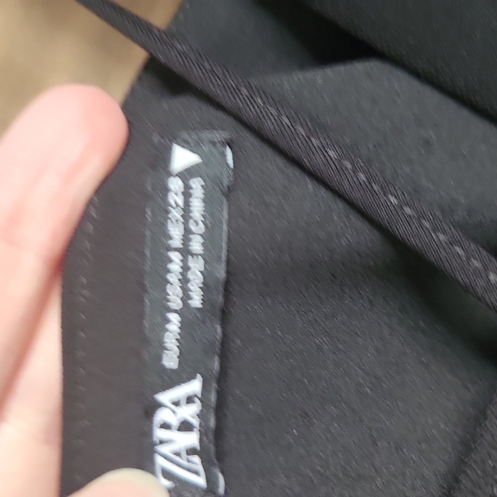 Zara Black Strappy Bodysuit - Picture 4 of 4